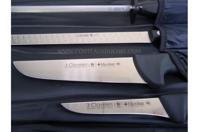 Kit de corte de jamón profesional 3 Claveles