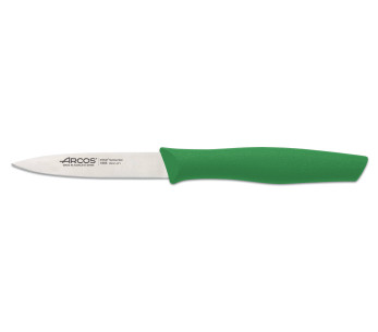 Arcos Nova 8.5cm groen Nitrum stalen schilmesje
