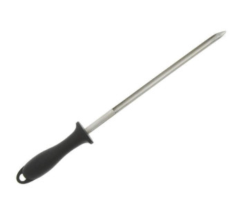 25 cm roestvrijstalen schachtsnijder, zwart handvat