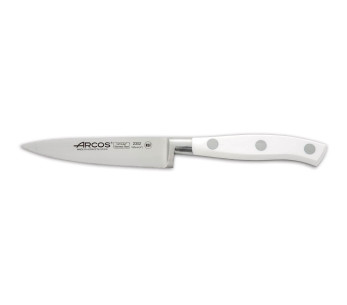 Faca de aparar forjada Riviera White Arcos com 10 cm de lâmina em aço NITRUM