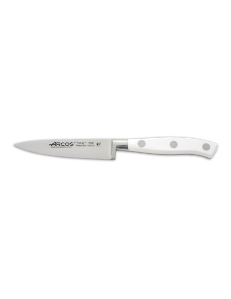Riviera White Arcos smidd skalkniv 10cm NITRUM®stålblad