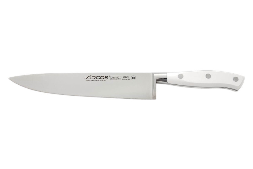 Geschmiedetes Kochmesser Riviera White Arcos Klinge 20cm NITRUM®Stahl