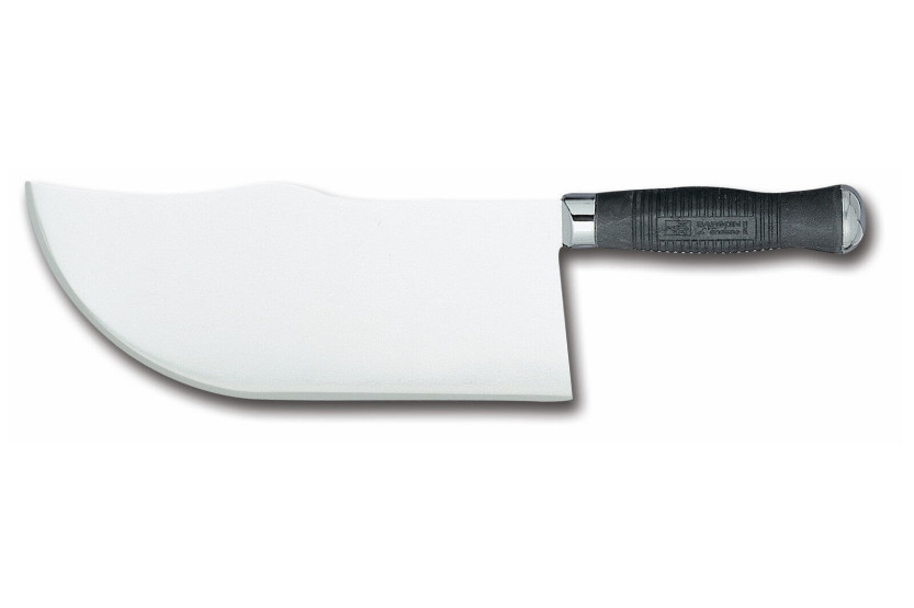 Professionelles Metzgerblatt Bargoin Klinge 26cm - Rücken gebogen