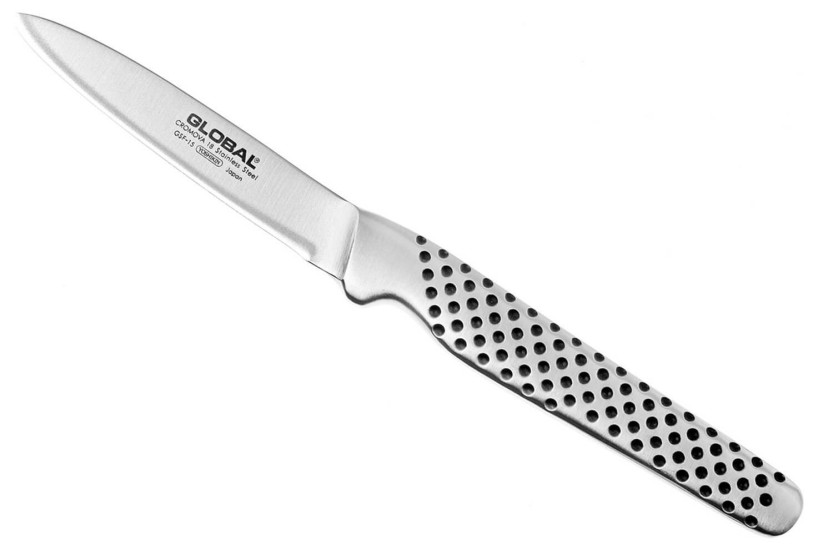 Global GSF15 Faca Faca de aparar japonesa, lâmina de 8 cm