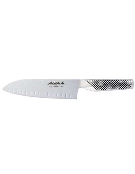 santokumesser Global G80 mit 18cm mit Kullen