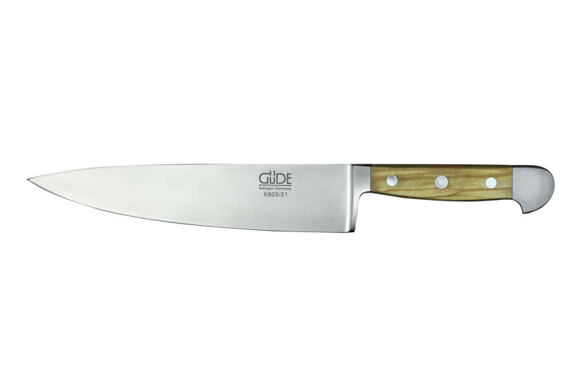 Güde set med 4 smidda knivar Alpha Olive