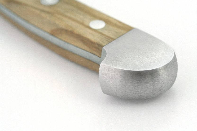 Güde Alpha Olive Juego de cuchillos forjados de 3 piezas