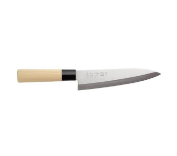 Faca de chef japonesa Sekiryu com 18 cm de lâmina