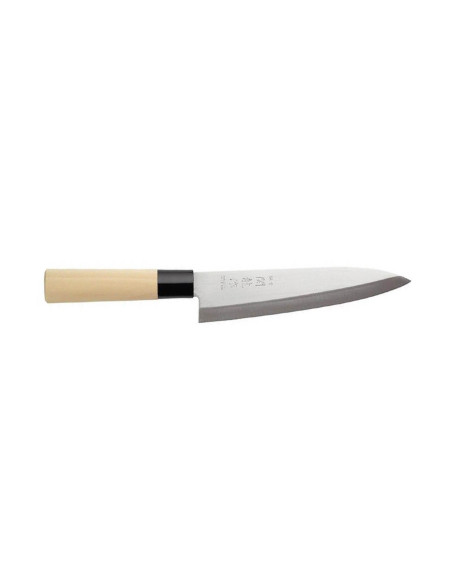 Faca de chef japonesa Sekiryu com 18 cm de lâmina