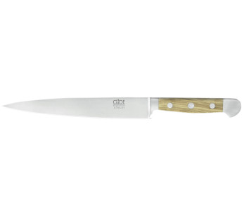 Faca de trinchar em aço forjado Güde Alpha Olive 21cm