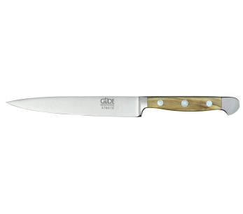Faca de trinchar em aço forjado Güde Alpha Olive 16cm