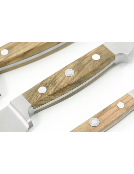 Güde Alpha Olive 26cm koksmes in gesmeed staal