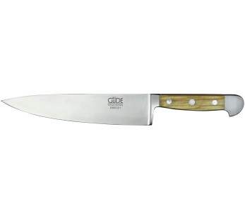 Güde Alpha Olive 21cm kokkiveitsi taottua terästä