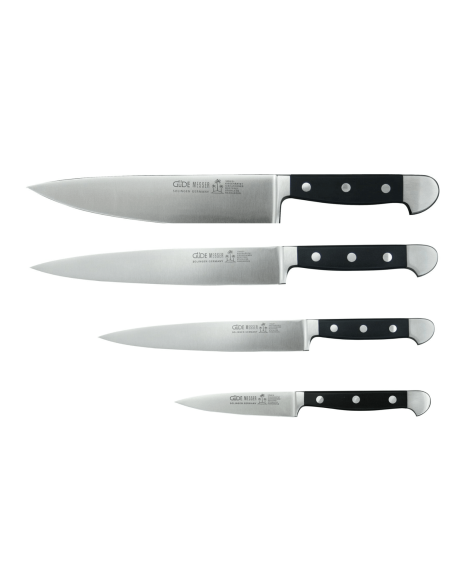 Set of 4 Güde Alpha forged steel knives