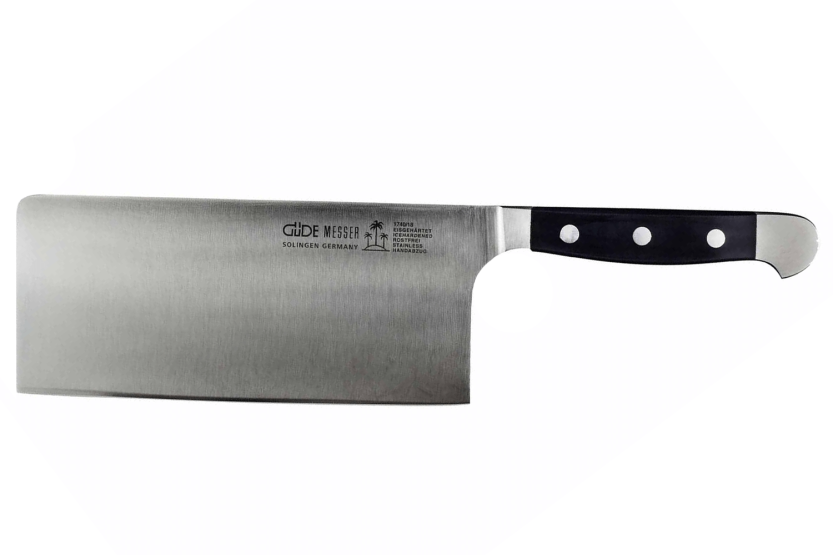 Güde Alpha 18 cm smidd slakteplate i stål
