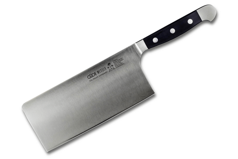 Güde Alpha 18cm gesmeed stalen slagersplaat