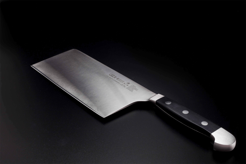 Güde Alpha 18 cm smidd slakteplate i stål