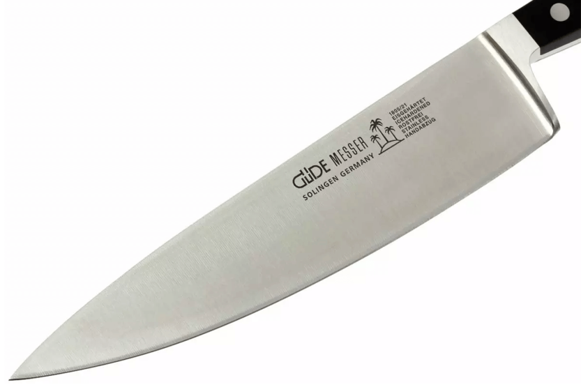 Güde Alpha 21cm chef ' s knife in forged steel