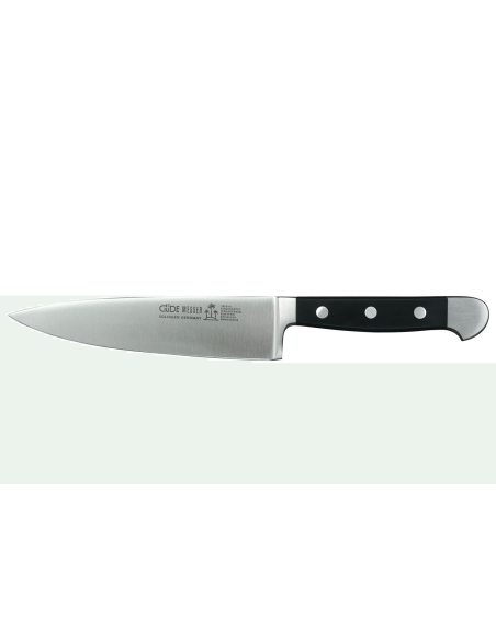 Güde Alpha Kochmesser 16cm aus geschmiedetem Stahl