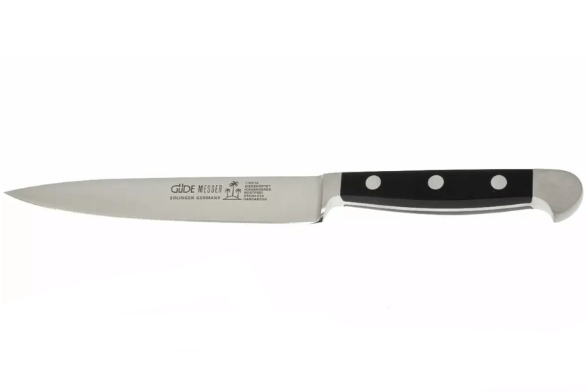 Coltello da intaglio Güde Alpha 16 cm in acciaio forgiato