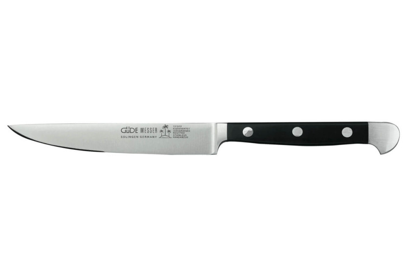 Cuchillo Güde Alpha 12cm de acero forjado con hoja dentada