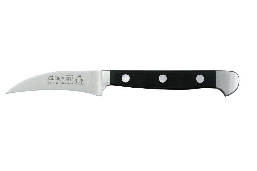 Alpha Güde 6cm smidd kniv med fågelnäbb