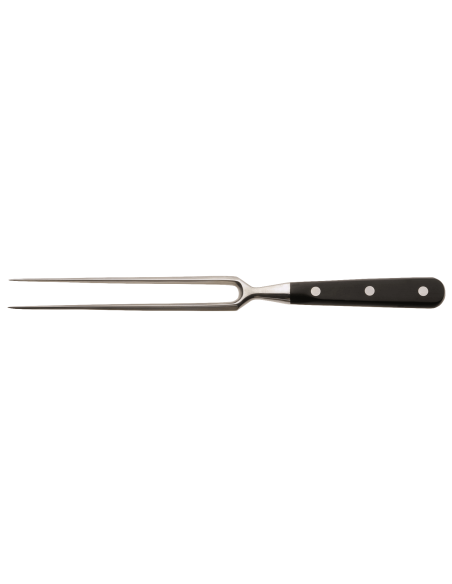 Garfo de carne V. Sabatier 20 cm em aço inoxidável com cabo em ABS