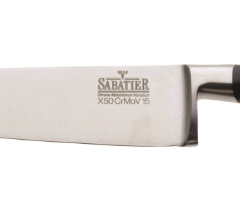 Faca de cozinha V. Lâmina em aço inoxidável  Sabatier Cabo em ABS de 20 cm 2