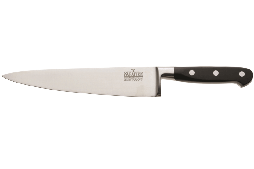 Chef ' s knife V. Sabatier stainless steel blade 20cm ABS handle