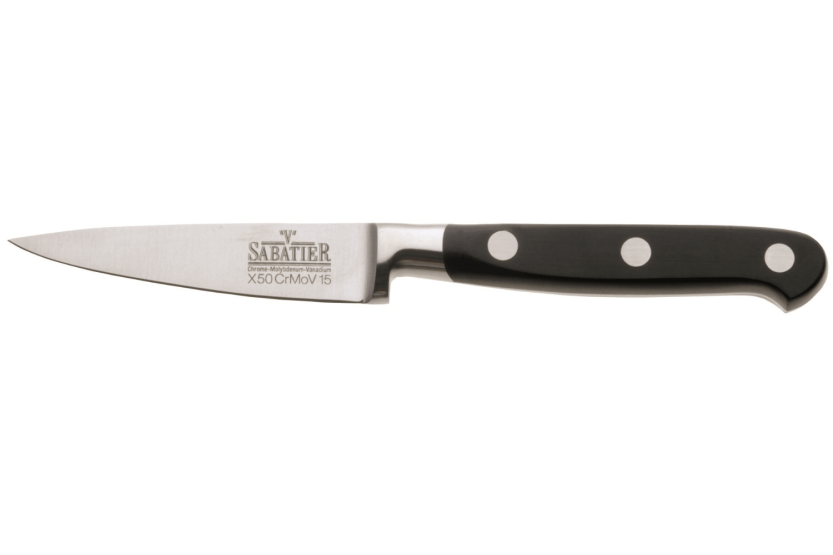 Faca de aparar V. Sabatier Faca de descascar  Sabatier Lâmina de 8,5 cm em aço inoxidável Cabo em ABS