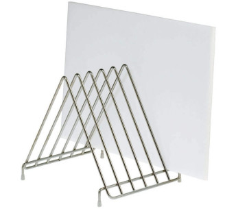 Estante de placas Fischer com 6 ranhuras