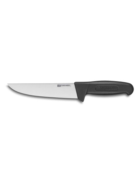 Fischer HACCP Profi-Fleischmesser 17cm schwarzer Griff