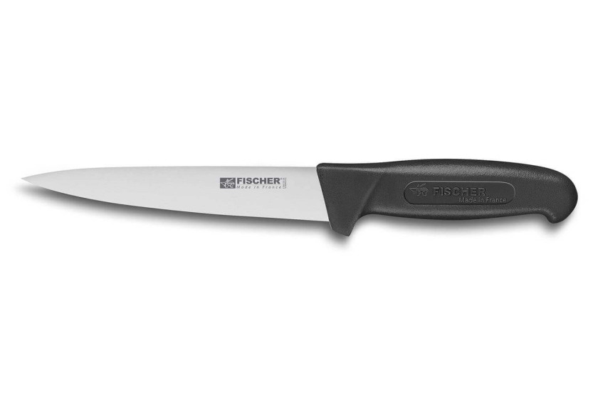 Fischer HACCP professional bleeding knife 17cm black handle