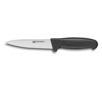 Cuchillo sangrador profesional Fischer HACCP 14cm mango negro