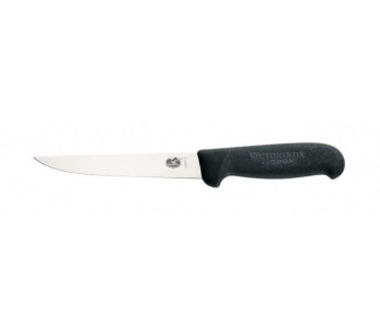 Victorinox bloed-/snijmes, zwart fibrox handvat, 15 cm roestvrijstalen lemmet