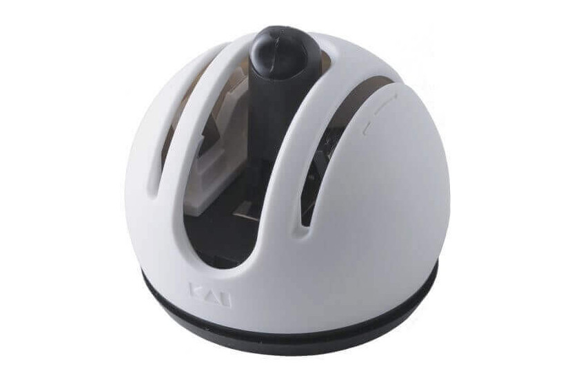 Ergonomisk vässare KAI Q Sharpener dubbel vässare + sugkopp