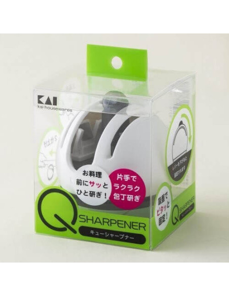 Ergonomic sharpener KAI Q Sharpener double sharpener + suction cup
