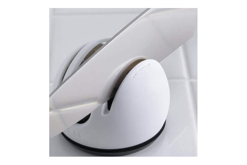 Ergonomisk vässare KAI Q Sharpener dubbel vässare + sugkopp