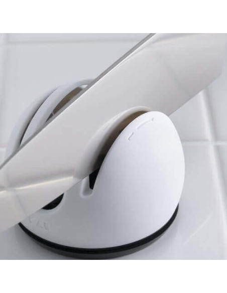Afiador ergonómico KAI Q Afiador Afiador duplo + ventosa