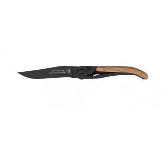 Cuchillo Laguiole C. Dozorme hoja negra 11 cm mango