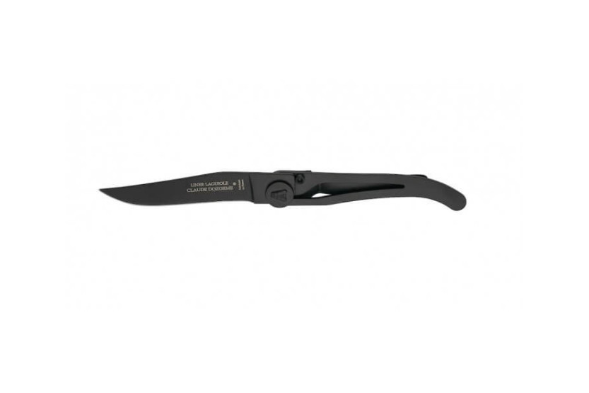 Laguiole-Messer C. Dozorme schwarze Klinge Griff 11 cm schwarz Edelstahl