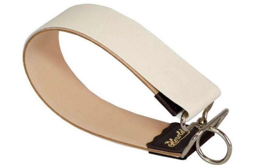HEROLD razor leather strap 1 fabric side, 1 skin side 35 cm