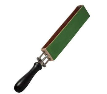 HEROLD rasoio in pelle tenditore a vite 2 lati pelle 33cm 2