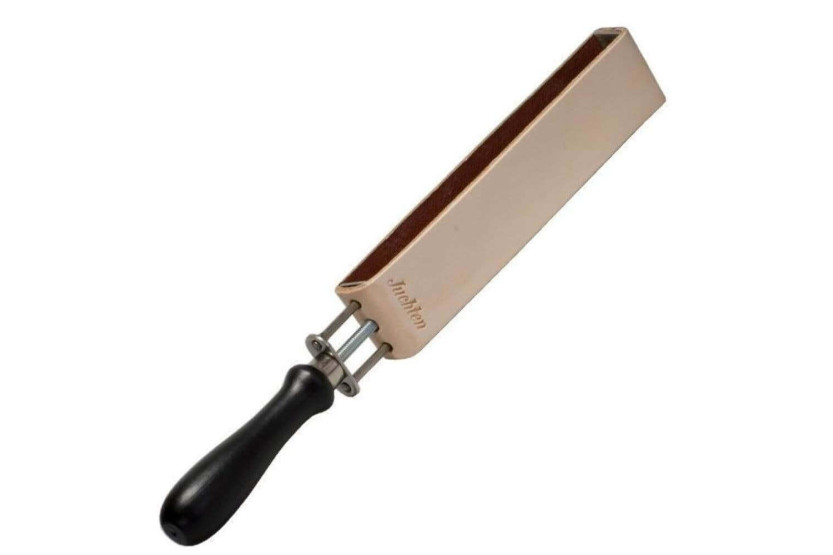 HEROLD barberhøvel skinn 2-sidig hudstrammer 33cm