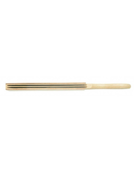 HEROLD barberkniv læder 2 sider skind 32 cm