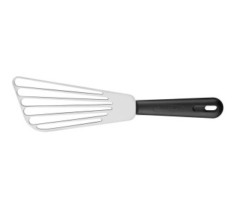 Pá para omelete profissional Bargoin 2725 em aço inoxidável de 17 cm com cabo em polipropileno