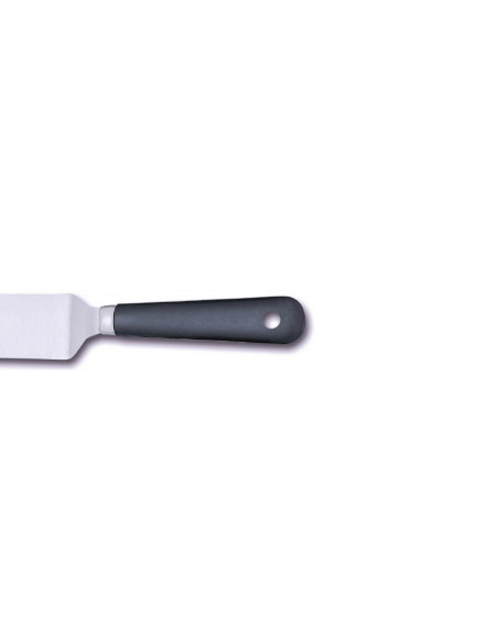 Espátula acodada profesional Bargoin 247-34F acero inoxidable 34cm mango polipropileno