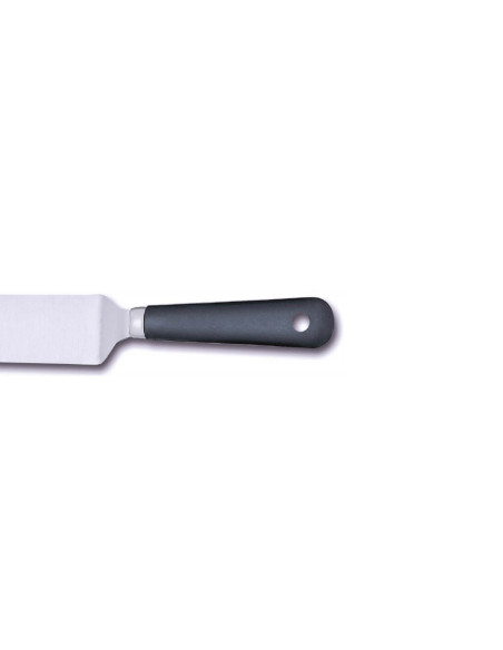 Ammattilaiskulmaraastin Bargoin 247-29F ruostumatonta terästä 29cm polypropeenikahva