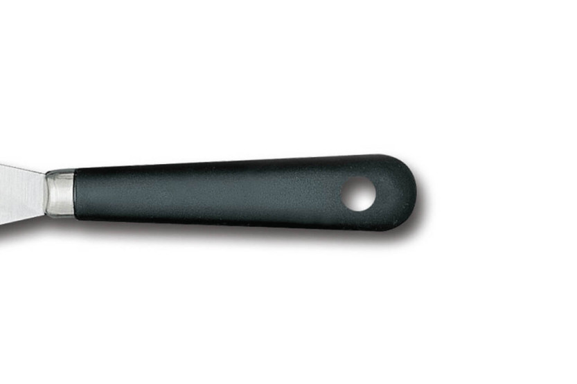 Profesjonell konditorspatel Bargoin 248-14F i rustfritt stål med 14 cm polypropylenhåndtak