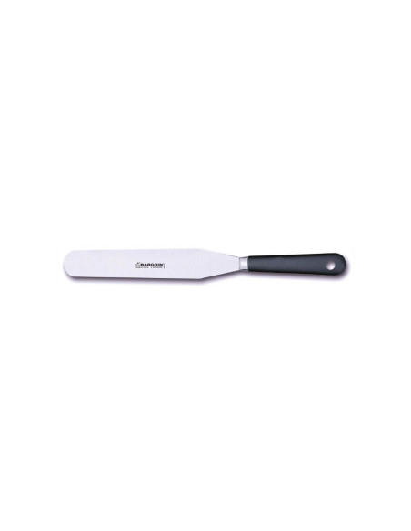 Espátula para pastelaria profissional Bargoin 248-20F aço inoxidável 20cm cabo em polipropileno